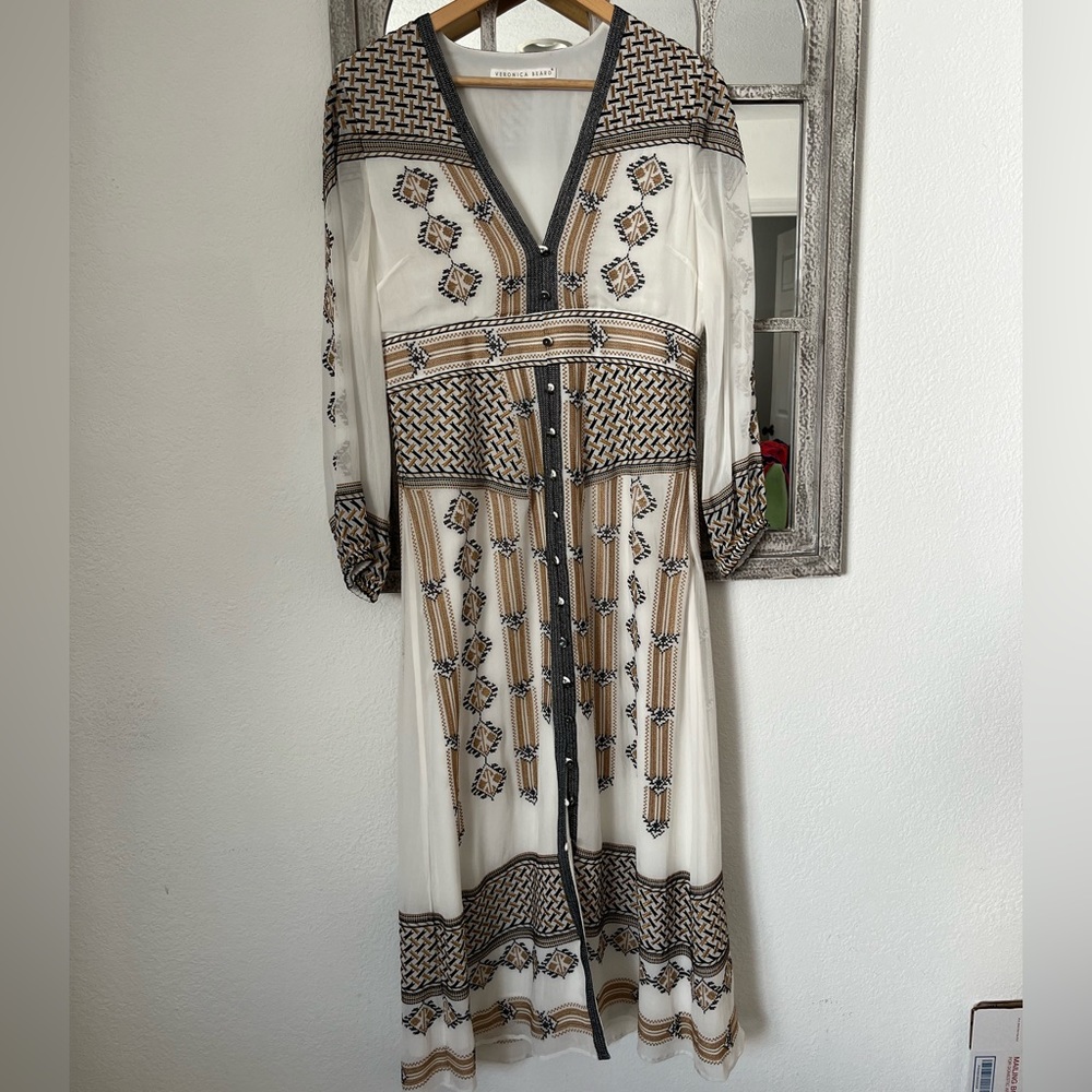 Veronica Beard Julianna Midi Dress - Picture 7 of 12